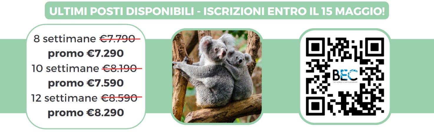 Ultimi posti disponibili